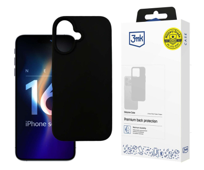 Etui do telefonów 3MK Silicone Case do iPhone 16 5903108586610